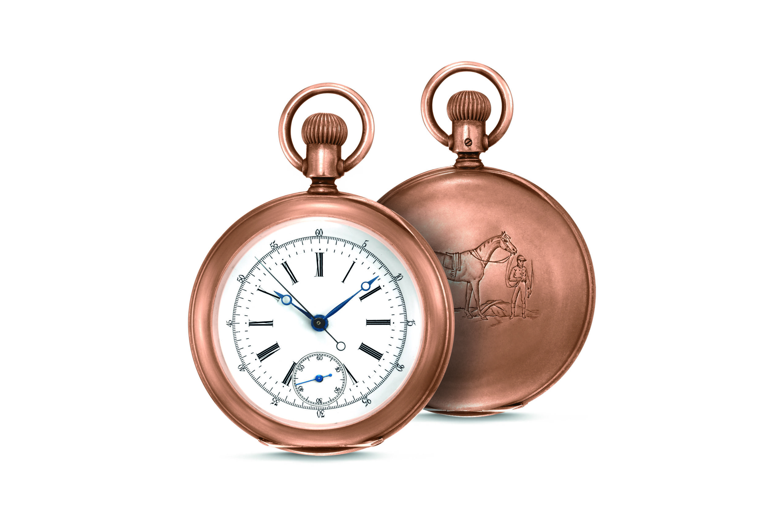 Longines equestrian store pocket watch