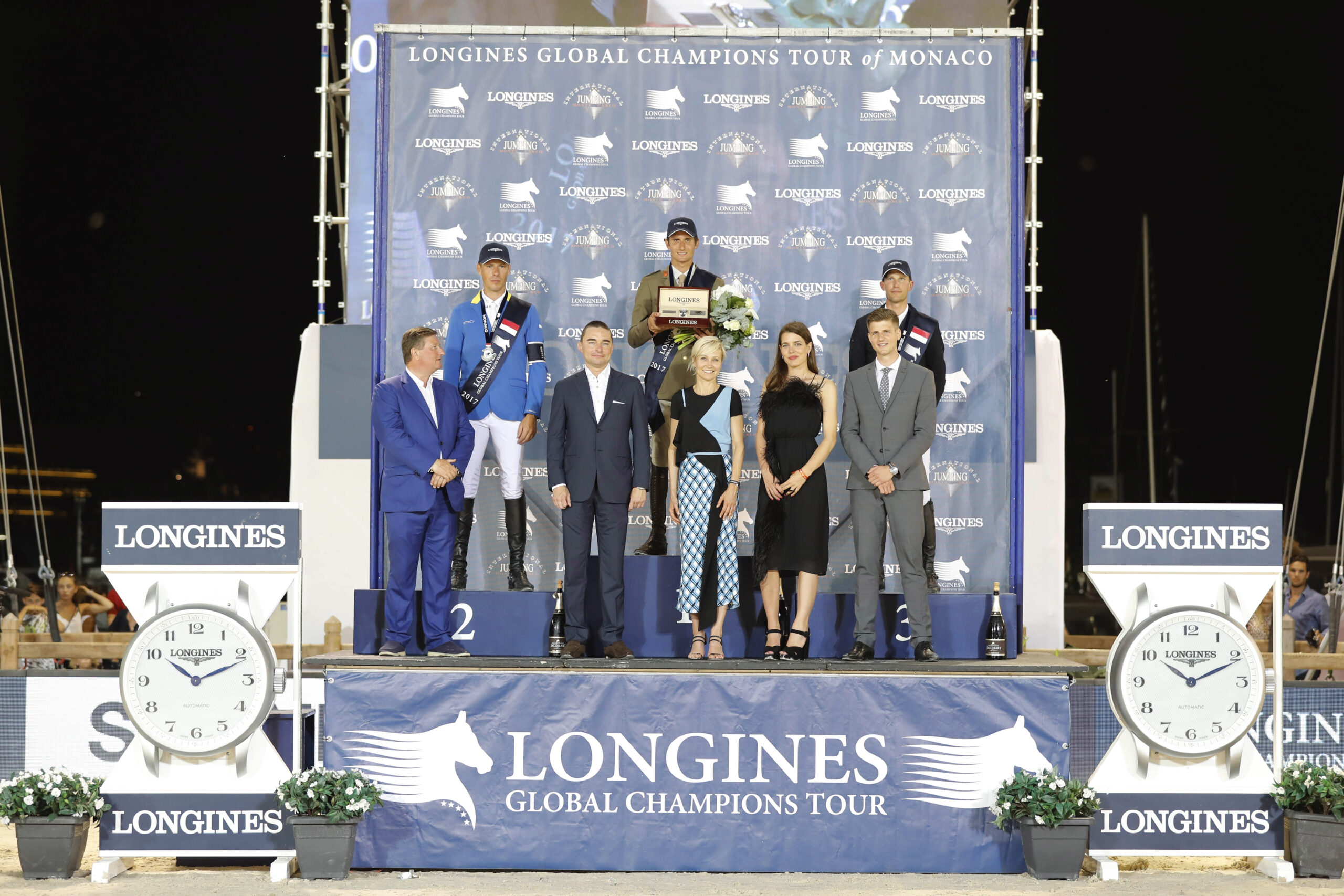 The riders of the Longines Global Champions Tour competed in the