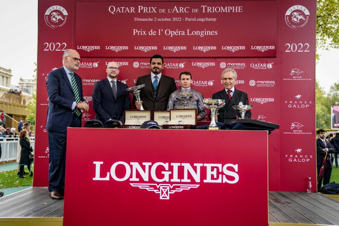 Alpinista triumphed at the Qatar Prix de l Arc de Triomphe 2022