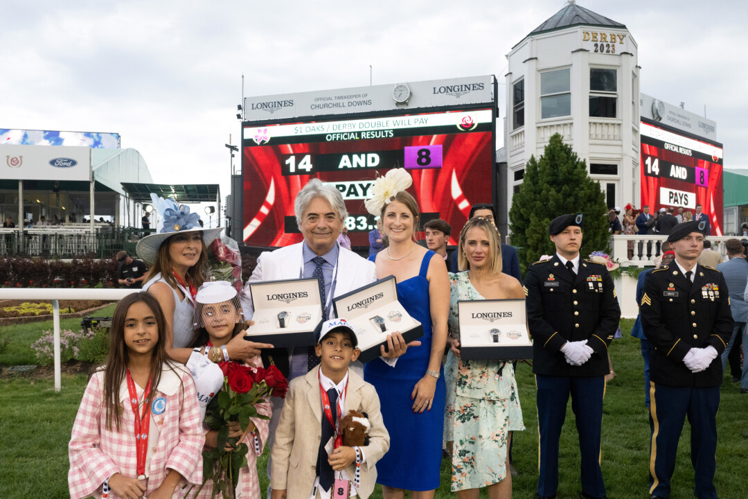 Longines timed Mage s victory in the 149th Kentucky Derby